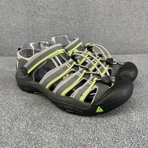 Keen Newport H2 Sandals‎ Shoes Gray Lime Waterproof Closed Toe Hiking Sport